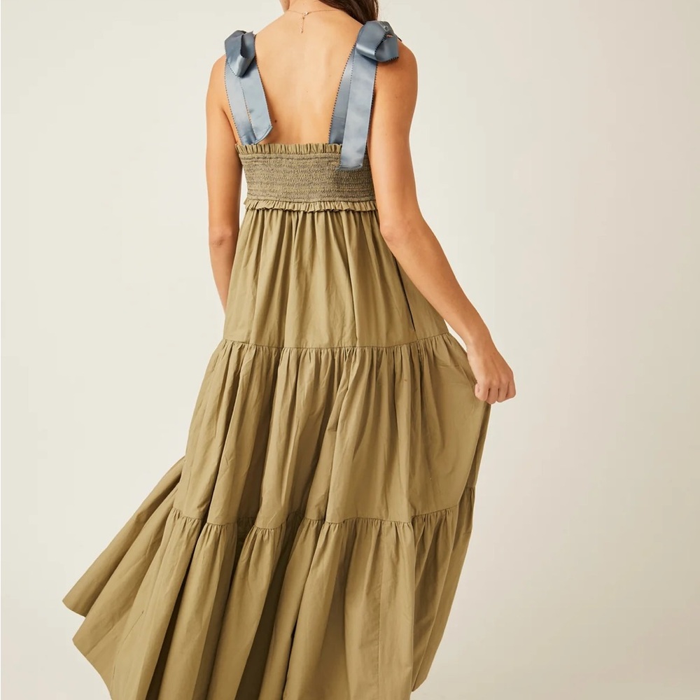 Free People Olive Maxi Dress